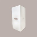 Cestini con Coperchio per Raccolta Differenziata Fondo Bianco 110 Litri 38x38H77 cm 3 pezzi [67888f8c]