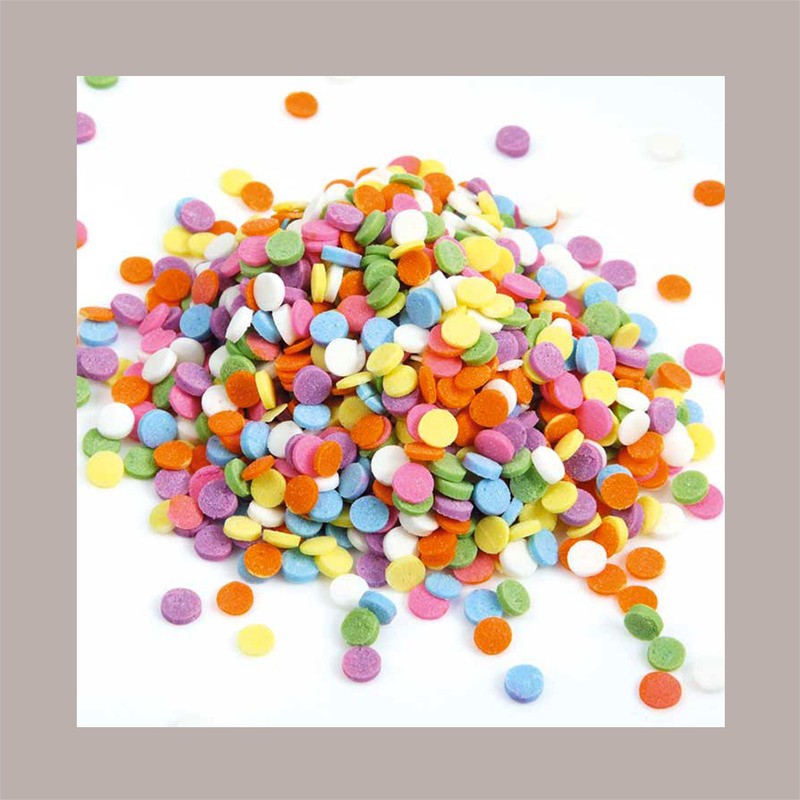 Coriandoli in Zucchero Icewer ideali per Yogurt Gelato Dolci Torte 1,4 Kg [1e70de31]