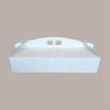 Scatola Porta Paste Dolci in Cartoncino Avorio Damascato 39x28H6cm 10 pezzi [2ca8a67d]