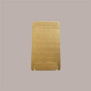 Scatola Baule + Coperchio Carta Oro 300x300x240 mm 2 pezzi [cf0a1304]