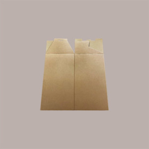 Scatola Baule + Coperchio Carta Avana Liscio 300x300x500 mm 1 pezzo [5f1d5f1f]