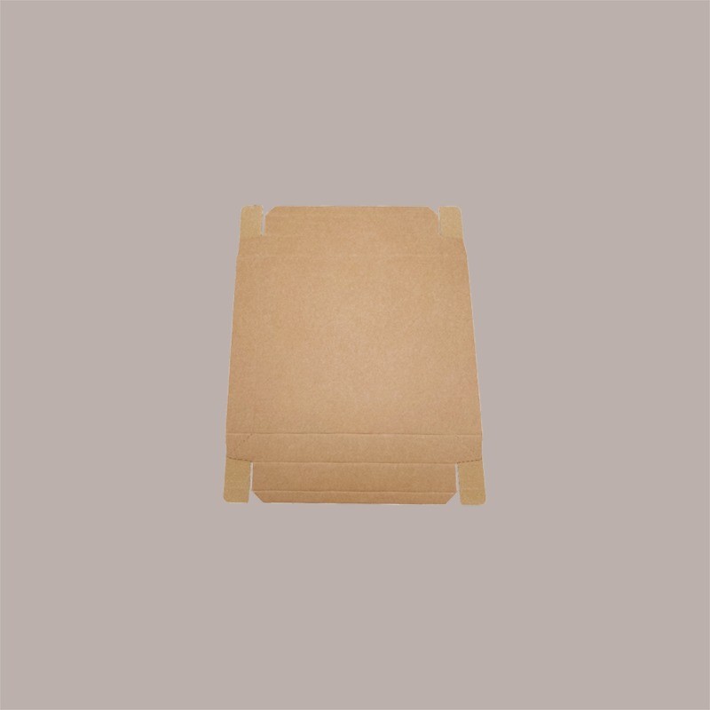 Scatola Baule + Coperchio Carta Avana Liscio 300x300x500 mm 1 pezzo [5a4d1801]