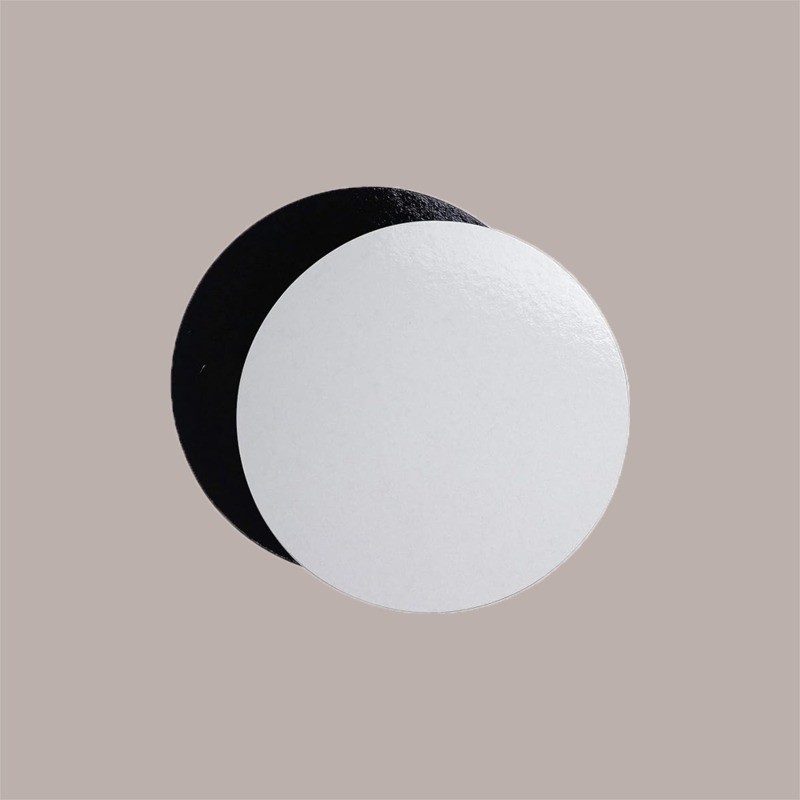 Vassoio Disco Monoporzione Tondo in Cartoncino Oro Nero Usa e Getta Dm10 cm 200 Pezzi [13fbbbcf]