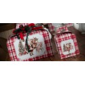 Decorazione Fiocco in Velluto Rosso per Confezioni Regalo H160 mm 8 pezzi [f179a5b8]