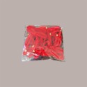 Decorazione Fiocco in Velluto Rosso per Confezioni Regalo H160 mm 8 pezzi [433423a2]