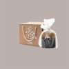 Bag Box Porta Panettone Kraft Avana con Grafica Albero di Natale 24x24x20 cm 10 pezzi [268fa2df]