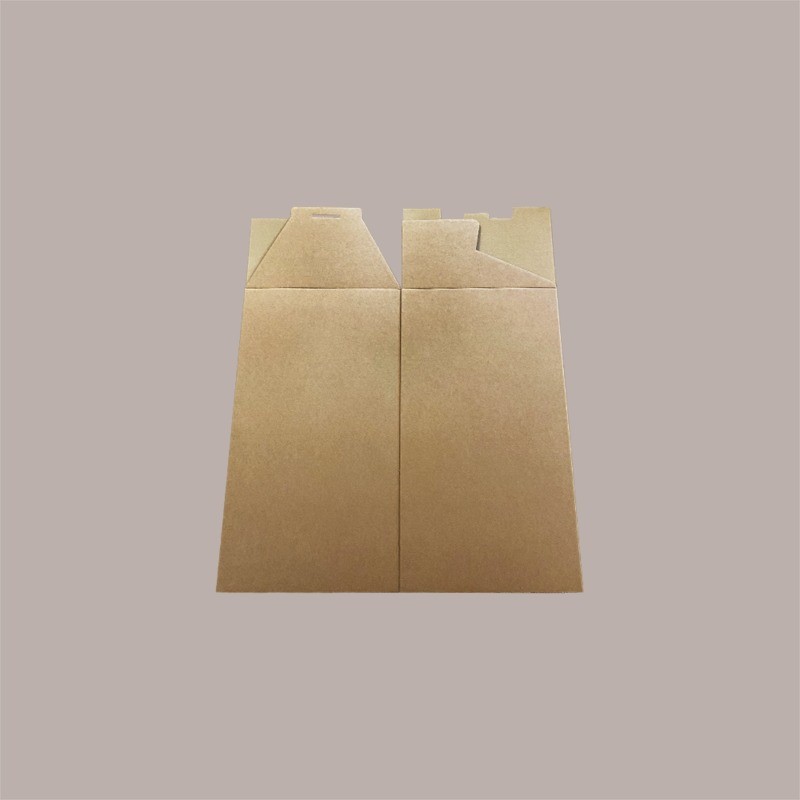 Scatola Baule + Coperchio Carta Avana Liscio 345x345x600 mm 1 pezzo [5144ee1c]
