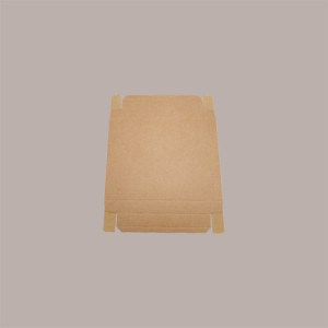 Scatola Baule + Coperchio Carta Avana Liscio 345x345x600 mm 1 pezzo [5414a902]