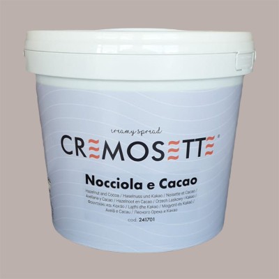 Crema Spalmabile Farcitura Gusto Nocciola e Cacao Cremosette Leagel 5,5 Kg [0c29cda1]