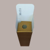 Scatola Astuccio Porta 1 Bottiglia 750 ml Olio Vino Cartoncino grafica Skin Oro 90x90H340mm, 10 pezzi [dffebf56]