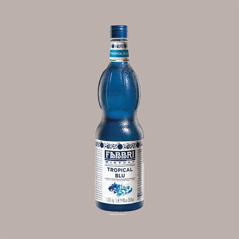 Sciroppo Concentrato per Granita Gusto Tropical Blu Mixybar Fabbri 1,3 Kg [6b317dbe]