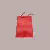 Shopper Porta Panettone Rossa Lusso Opaca 24,5x24,5x33,5 cm 10 pezzi [163ebbda]