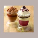 Coppa Apollo Cristallo + Coperchio Ideale per Dessert Gelato da 160 cc 100 pezzi [17ad010f]