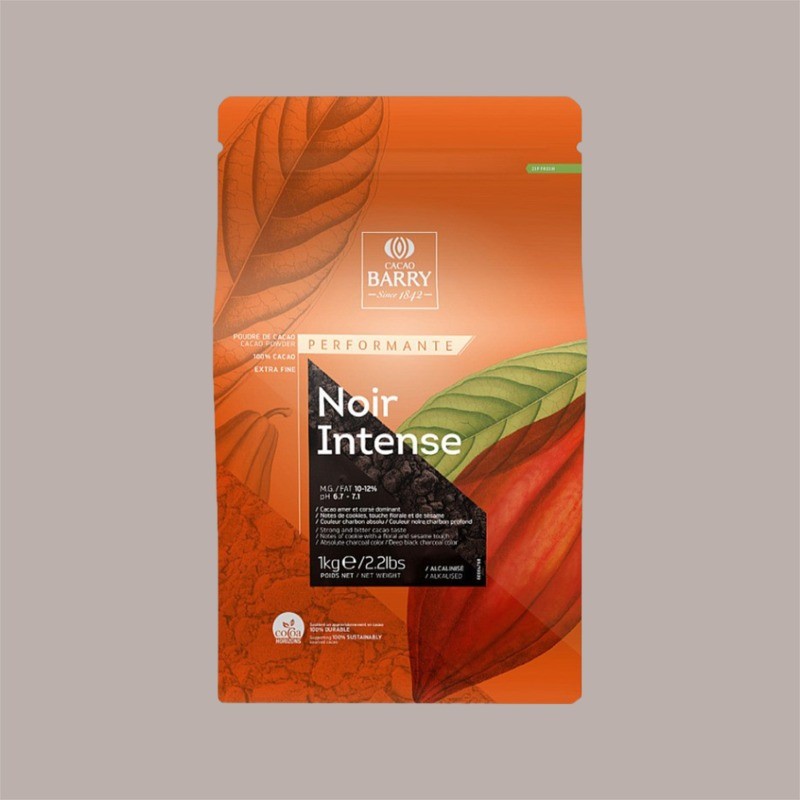 Cacao Amaro e Corposo in Polvere Noir Intense Nero Intenso 10/12 Performante Barry 1 Kg [437c94c7]