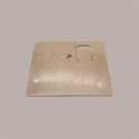 Scatola Minibox Porta 6 Bottiglie Birra o Olio da 33 cl in Carta Avana con Finestra 230x155x160 mm 10 Pezzi [55162f4b]