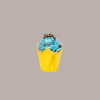 Pirottino Tulipano Monouso in Carta per Muffin Colore Giallo Fondo 50 mm H95 mm 100 Pezzi [71d4be37]