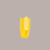 Pirottino Tulipano Monouso in Carta per Muffin Colore Giallo Fondo 50 mm H95 mm 100 Pezzi [c6c97f33]