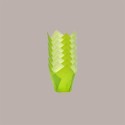 Pirottino Tulipano Monouso in Carta per Muffin Colore Verde Fondo 50 mm H95 mm 100 Pezzi [5784dee3]