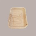 Piatto Rettangolare in Foglia di Palma Bio 160x240H28 mm 25 Pezzi [81cf089a]