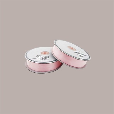 Confezione Doppio Nastro in Raso Rosa Chiaro per Scatola Regalo 25 mm 50 mt 2 pezzi [a2a1e6ec]