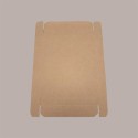 Scatola Baule con Coperchio Carta Avana Liscio 490x340H340 mm 2 pezzi [07932a67]