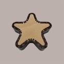 Stampo Forme Cottura in Carta Forno a Forma di Stella 5 Punte da 500 gr Usa e Getta Dm235H60mm 10 pezzi [ed1c84f2]
