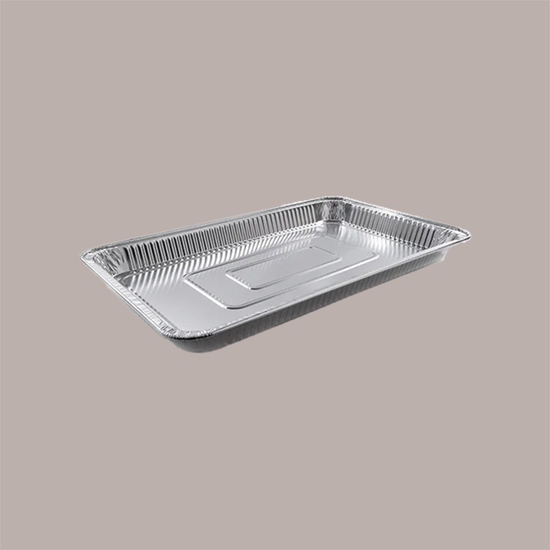 Contenitore Alluminio Basso R535G 525x325H39 mm confezione da 10 pezzi [47c31321]