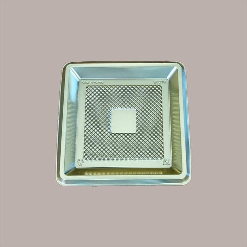 Vassoio Quadrato Mono Porzione Piccoli Dolci Dessert Medorino 9,5x9,5 cm Alcas 100 pezzi [6dd42b70]