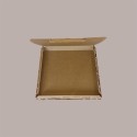 Scatola Carta Avana Naturale Vintage Asporto PIZZA 33x33H3 cm 25 pezzi [bf698c4b]