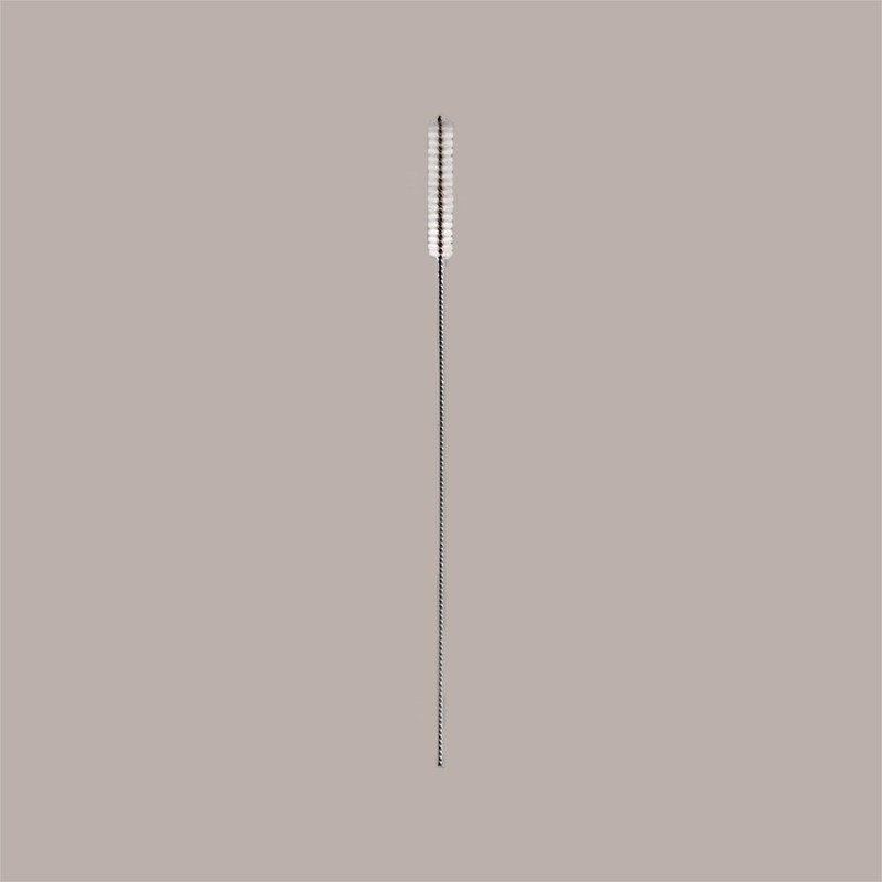 500 Pz Cannucce Dritte Riutilizzabili Corte in Plastica Nero Coprente Foro 6,8mm H 156mm [49cd1507]
