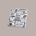 Scatola Carta Bianca Vintage Asporto PIZZA 33x33H3 cm 25 pezzi [2223f97e]