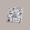 Scatola Carta Bianca Vintage Asporto PIZZA 33x33H3 cm 100 pezzi [eecef755]