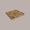Scatola Carta Avana Naturale Vintage Asporto PIZZA 33x33H3 cm 100 pezzi [a2d7917b]