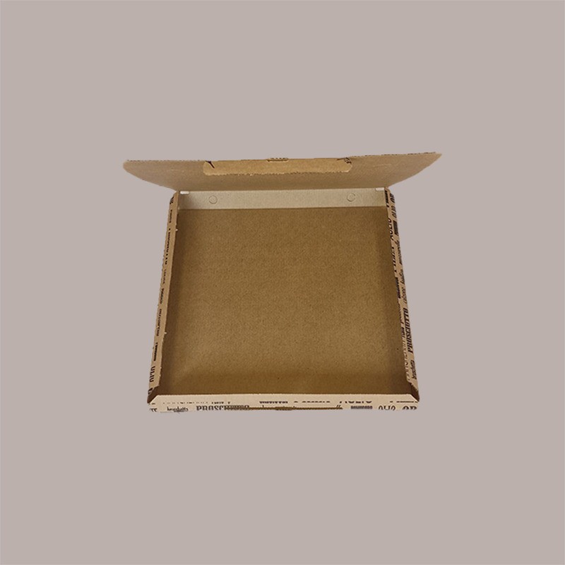 Scatola Carta Avana Naturale Vintage Asporto PIZZA 33x33H3 cm 100 pezzi [a2afbf5d]