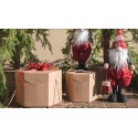 Scatola Segreto Porta Panettone Esagonale Avana con Cordini 245x245H180 mm 5 pezzi [921ea658]