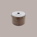 Cordino in Ecopelle Finta Pelle Cioccolato e Oro per Confezioni Regalo 3 mmx50 mt 2 Pezzi [cf9f540f]