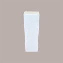10 Pz Scatola Astuccio Porta 1 Bottiglia 750 ml Olio Vino Cartoncino Bianco Effetto Pelle 90x90H340mm [5b6fe41a]