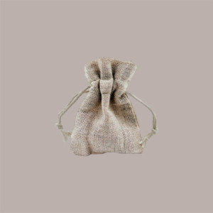 Sacchetti in Cotone Naturale Multiuso Riutilizzabili 9xH12 cm 10 pezzi [6c572053]
