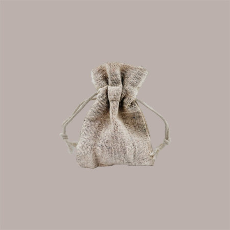 Sacchetti in Cotone Naturale Multiuso Riutilizzabili 9xH12 cm 10 pezzi [6c572053]