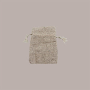 Sacchetti in Cotone Naturale Multiuso Riutilizzabili 9xH12 cm 10 pezzi [b571635e]