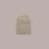Sacchetti in Cotone Naturale Multiuso Riutilizzabili 9xH12 cm 10 pezzi [b571635e]