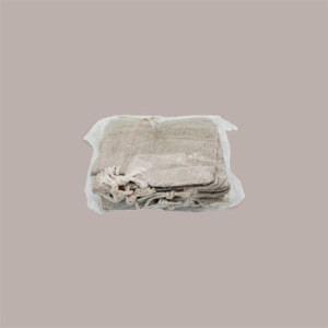 Sacchetti in Cotone Naturale Multiuso Riutilizzabili 9xH12 cm 10 pezzi [026ca25a]