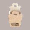 Scatola Astuccio Porta 1 Vasetto Confetture e Creme in Cartoncino Avana 90x90H120 mm 20 pezzi [01d5c055]