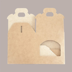 Scatola Astuccio Porta 1 Vasetto Confetture e Creme in Cartoncino Avana 90x90H120 mm 20 pezzi [b398464f]