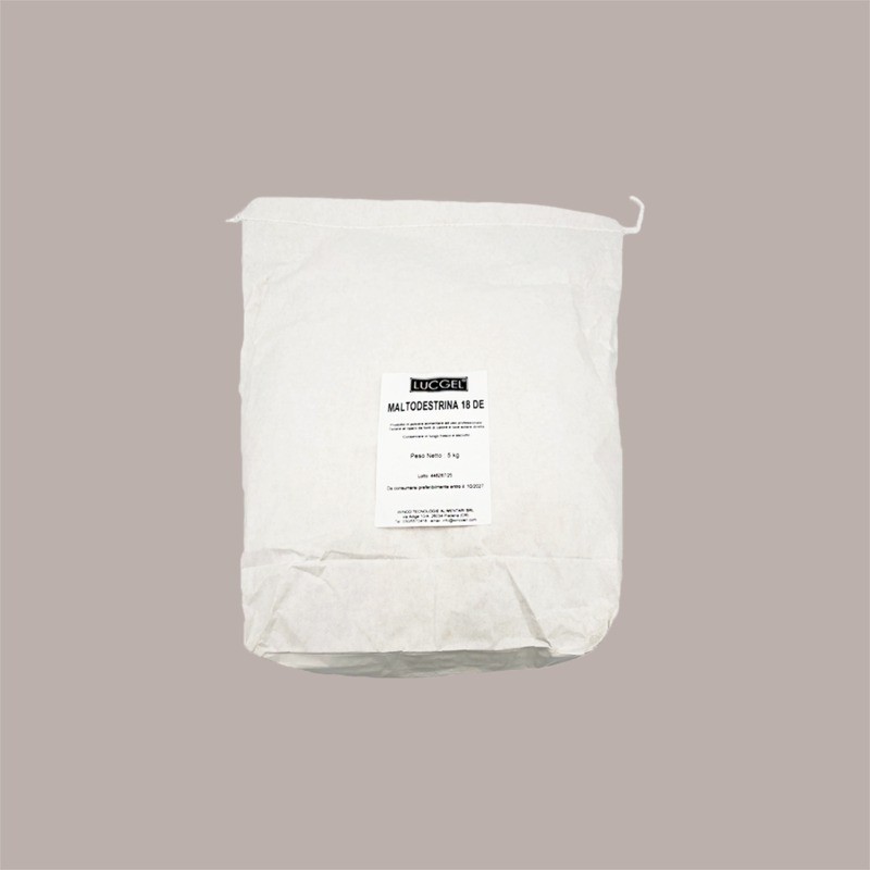 Maltodestrine Sciroppo Glucosio in Polvere 18 DE Lucgel 5 kg [d43e4009]