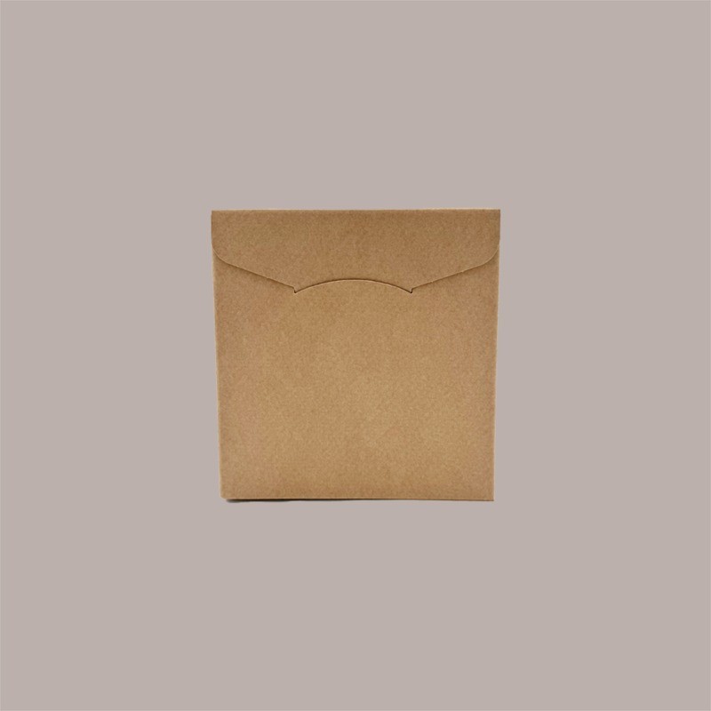 Scatola per Confezioni Regalo Porta Pandoro in Carta Avana Segreto 22x22H23 cm 5 pezzi [96191596]