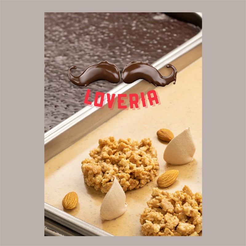 Loveria Crema Spalmabile al Gusto Mandorla Ideale per Gelato Leagel 5,5 Kg [5576064a]