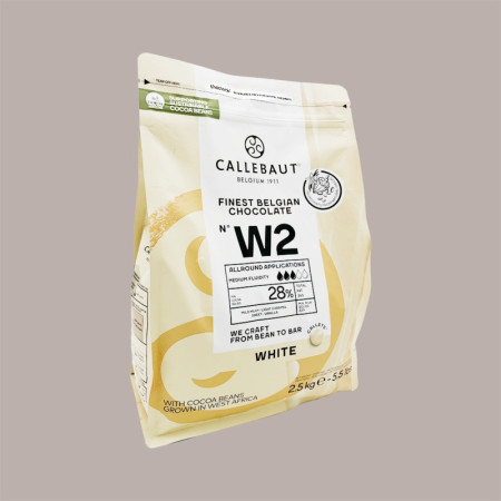 Cioccolato Copertura Bianco W2 34/36 M.G. in bottoni Callebaut 2,5 Kg [6d5f7357]