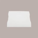 Scatola Porta Torta Dolci in Fibra Bianca 44x33x7 cm 5 pezzi [2e8d3d99]