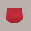 Sacco Porta Panettone in Tessuto Canvas Rosso 33 cm 10 Pezzi [52c82b9f]